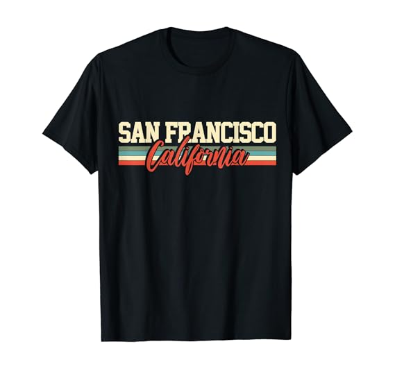Amazon.com: San Francisco California Gift T-Shirt: Clothing